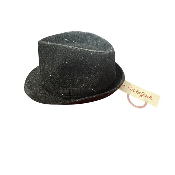Cat & Jack Boy's Fedora Hat Gray OSFM NWT - Picture 1 of 4
